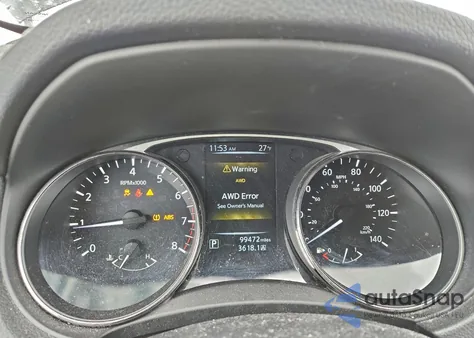 2016 Nissan Rogue S из США, поврежденный, VIN KNMAT2MV7GP622724